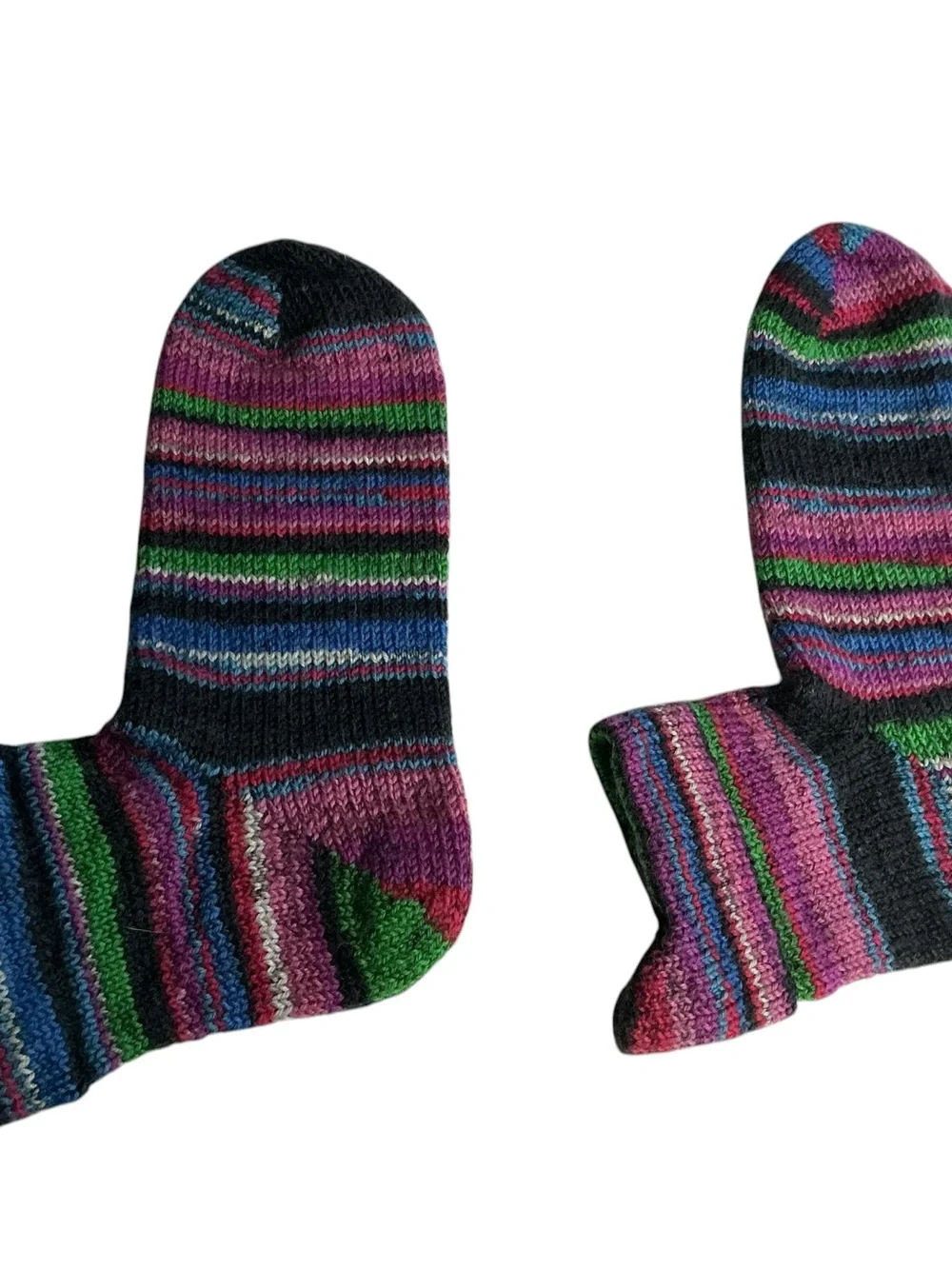 Quirky birki ankle Sox handcrafted merino wool 7-8.5